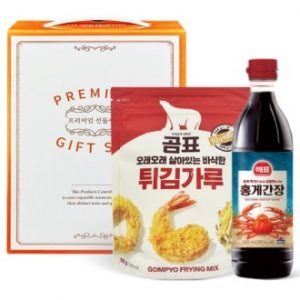 홍게간장500ml+튀김가루510g