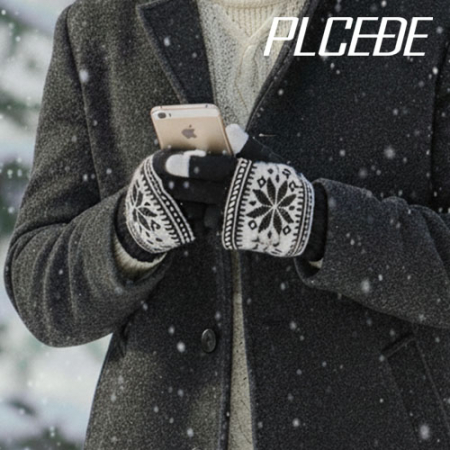 위노이 스마트 터치 눈꽃 장갑 #2