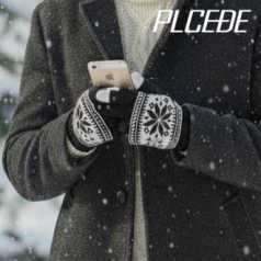 위노이 스마트 터치 눈꽃 장갑