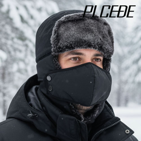 위노이 무지 방한 마스크모자 #2