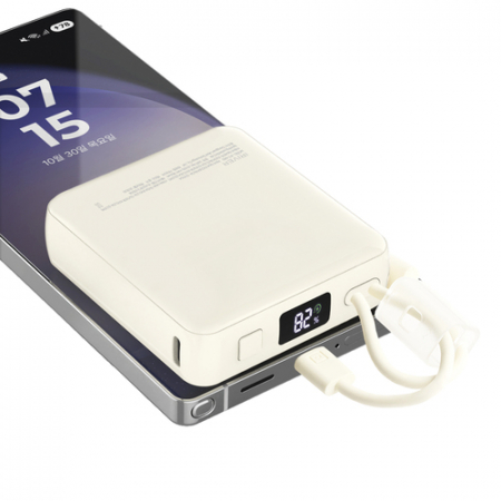 아이리버 22.5W 고속 미니 일체형 보조배터리 IFC-M10 #7