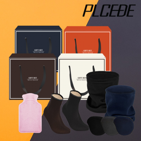 위노이 폴라폴리스 넥워머+왕 귀마개+벨벳 하이컷 방한 덧신+다용도 손난로 4종 세트 #2