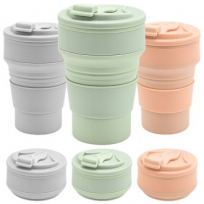 접이식 실리콘 텀블러 500ml / 인쇄제작가능