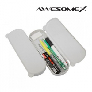 어썸엑스 동글PP 문구 7종 세트 205호 (샤프볼펜형광펜)