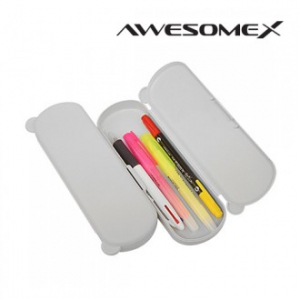 어썸엑스 동글PP 문구 4종 세트 203호 (볼펜형광펜)