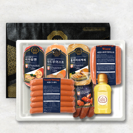 [퀸즈트] 독일 프리미엄 수제햄 선물세트 6호(소스 증정) #2