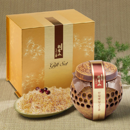 [26년 풍성한명절][참자연] 산꿀 산삼배양근 담은꿀(도자기) 400g(과세) #2