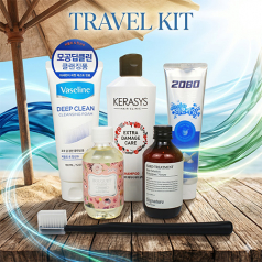바세린 클렌징폼 애경 샴푸 2080 퓨어치약 여행용 7종세트