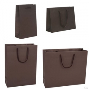 아베오 종이쇼핑백 브라운시리즈 기성사이즈