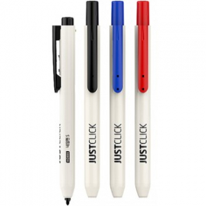 (국산)져스트클릭네임펜S(뚜껑없이간편한네임펜)