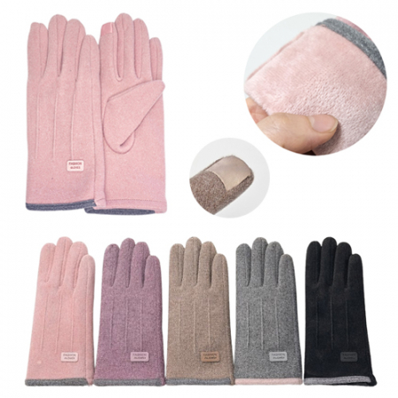 [여성용 심플스마트폰장갑]극세사안감/5가지 색상/개별포장 #3