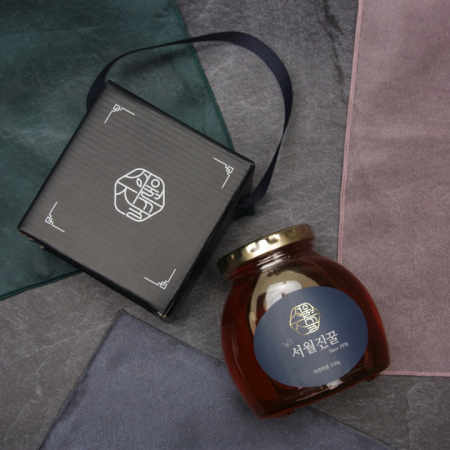 천연벌꿀 국내산 꿀 명절 답례품 선물세트 서월진꿀 350g #3