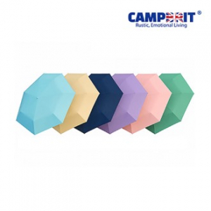 써모타이드 6단급 컴팩트 초경량 양우산｜UV50+ 차단·방수 원단