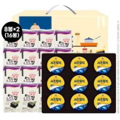 김혼합세트10종5호 김16봉 사조참치9개