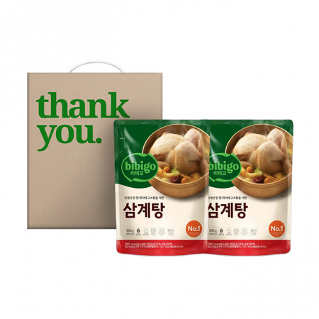 비비고 삼계탕 2종세트 / 손잡이케이스 #2