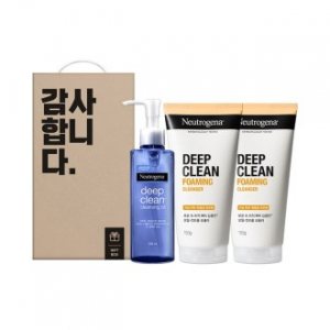 뉴트로지나 클렌징 3종 / 클렌징폼 / 클렌징오일 / 손잡이케이스
