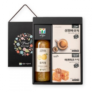 [26년 풍성한명절][씨밀레] 유자청 다과혼합세트 1호(과세)