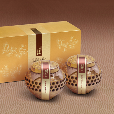 [26년 풍성한명절][참자연] 산꿀 자연송이 산삼배양근 선물세트 4호 (각 600g씩)(과세) #2