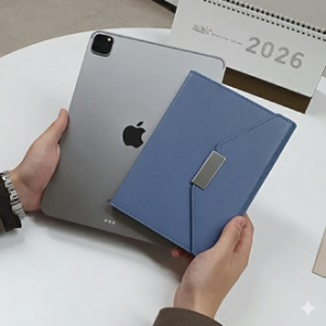 뉴프로 양장 붙임식 다이어리3단 B6