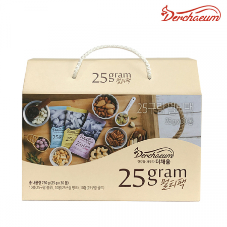 [26년 풍성한명절][더채움] 건강을 채우는 한줌견과(멀티30) 25gram(과세) #2