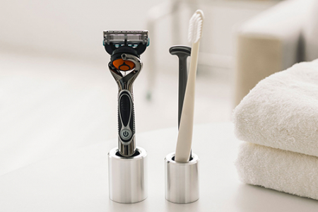 알루미늄 칫솔꽂이 면도기 꽂이 홀더 #2