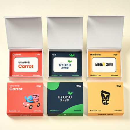 고속 맥세이프 5000mAh 숏 스트랩+자석싸바리 굿즈세트 #2