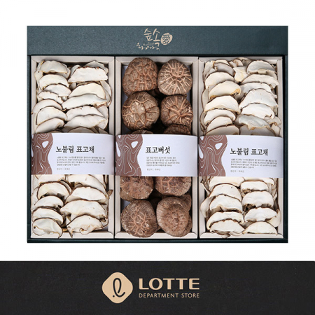 [26년 풍성한명절][롯데백화점] 노불림 표고버섯 선물세트 (3P)(면세) #2