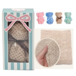 곰돌이 인형타올 타올세트 키친타올 스티커