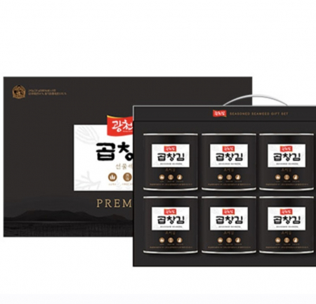 캔김 맛있는 곱창 광천김 6캔 #3