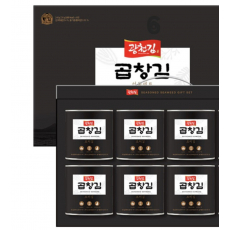 맛있는 곱창김 광천김 6캔 설선물 김세트
