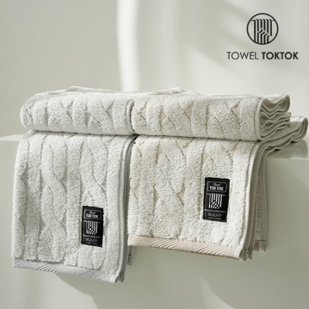 국내생산 타월톡톡 코마사 니트자가드 호텔수건 고급타올 200g #2