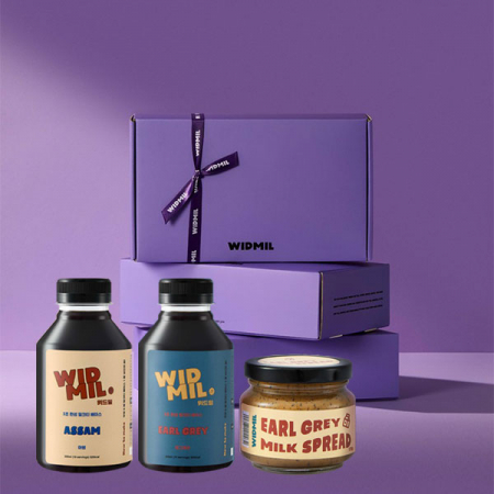 [26년 풍성한명절][WIDMIL] 위드밀 밀크티 3구 선물세트 (밀크티2+스프레드1)(과세) #2
