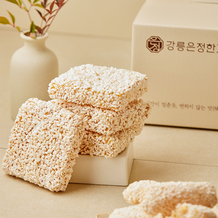 [26년 풍성한명절][강릉은정한과] 100 국내산 찹쌀로 만든 수제 찹쌀 과줄 1kg(500g×2봉)(과세) #2