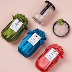 히말라야 핑크소금 320ml 카네이션 보자기포장