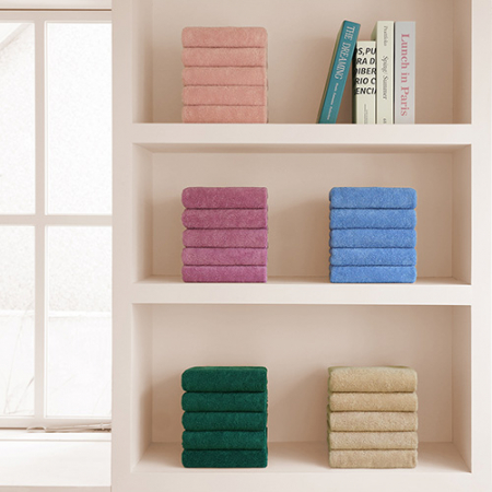 국내생산 타월톡톡 라포레 40수코마사 170g 고급호텔수건 세면타올 #3