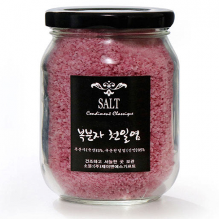 해와달 복분자 천일염 고운소금 320ml #2