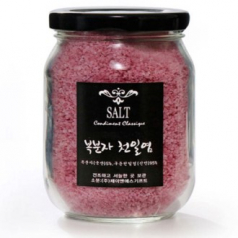 해와달 복분자 천일염 고운소금 320ml