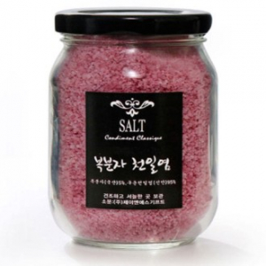 해와달 복분자 천일염 고운소금 320ml