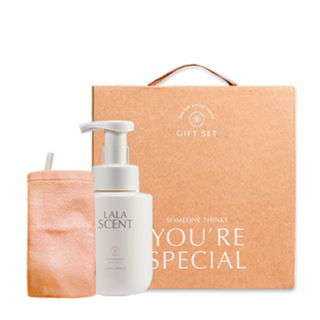 소프트 컬러 핸드타올 + 비건 퍼퓸 핸드워시 2P 선물세트 #2