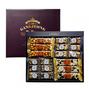 [26년 풍성한명절][수희푸드] 수제 견과류 강정 선물세트 3호 (보자기포장/쇼핑백동봉)(과세)