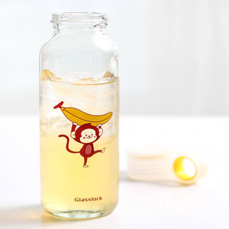 글라스락 몽키 바나나 핑커보틀 240ml 텀블러 티보틀 #2