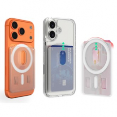 맥세이프반투명심리스카드케이스