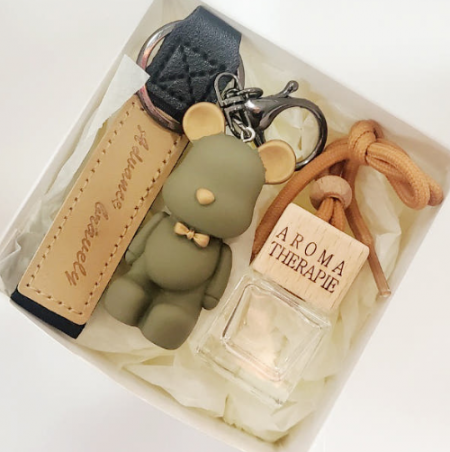 빈티지키링+차량용디퓨저세트 디퓨저 선물세트 #2