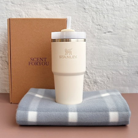 센트포유 스탠리 퀜처 H2.0 플로우스테이트 591+패턴담요세트 #2