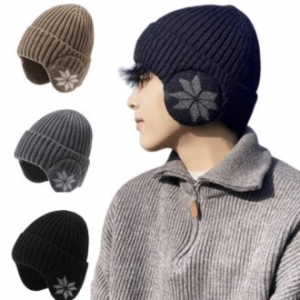 비니 비니모자 귀마개모자 방한모자 겨울모자 니트비니