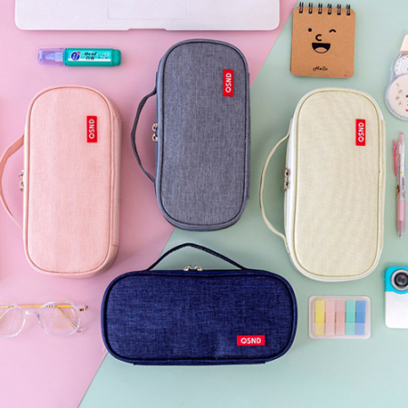 옥스포드 대용량 파우치 손잡이 필통 K2608 #2