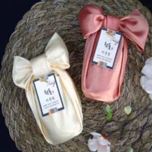 천일염 소금 320ml 빅리본보자기포장 소금선물세트