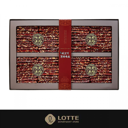 [26년 풍성한명절][롯데백화점] 호주산 소고기 견과육포 선물세트(과세) #2