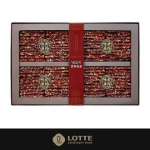 [26년 풍성한명절][롯데백화점] 호주산 소고기 견과육포 선물세트(과세)