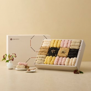 [26년 풍성한명절][강릉은정한과] 특허받은 명인한과 선물세트 [해당화/3단](과세)